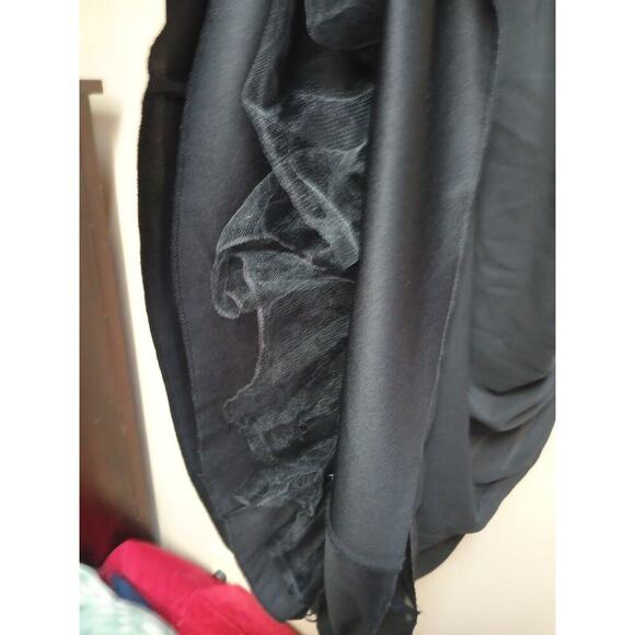 Speechless Black Lace Sequin Semi Formal Dress Size 7 - Picture 5 of 7